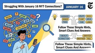 Struggling With January 16 NYT Connections? Follow These Simple Hints, Smart Clues And Answers