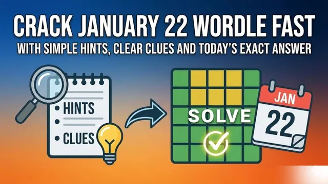 crack-january-22-wordle-fast-with-simple-hints-clear-clues-and-todays-exact-answer