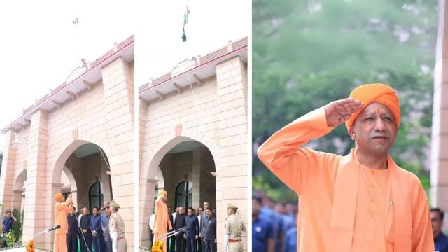Republic Day Flag Hoisting In UP: CM Yogi Adityanath In Lucknow, Full ...