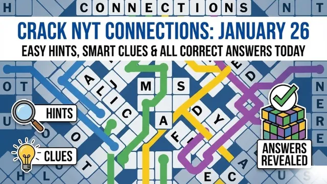 crack-nyt-connections-january-26-with-easy-hints-smart-clues-and-all-correct-answers-today