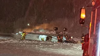 US: Private Jet With 8 Onboard Crashes During Takeoff At Bangor Maine Airport | What Went Wrong?