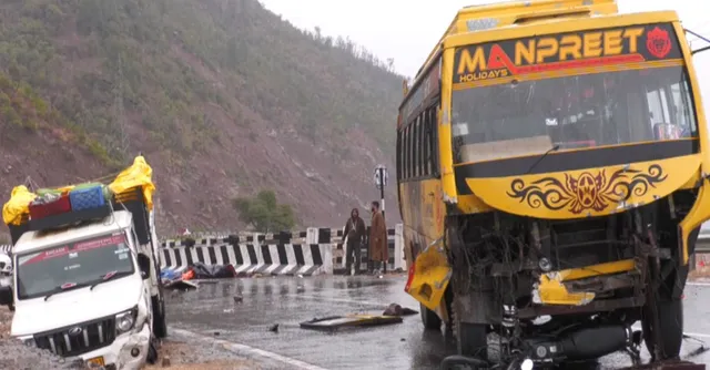 jammu-and-kashmir-four-killed-including-crpf-jawan-as-bus-collides-with-pickup-on-jammusrinagar-highway-in-udhampur