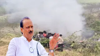 Ajit Pawar, Four Others Killed After His Plane Crashes During Landing In Baramati; Condolences Pour In | Video