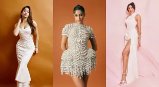 Ananya Panday, Janhvi Kapoor To Sahher Bambba: Actresses Serving Major Style Goals In Trendy White Dresses