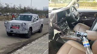 Mahindra Scorpio Pik Up Interiors Spied: Confirmed To Get Sunroof, Ventilated Seats, And More