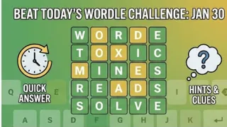 Beat Today’s Wordle Challenge: January 30 Hints, Clever Clues And Quick Answer To Win Every Time