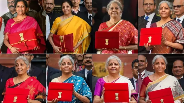 budget-2026-nirmala-sitharaman-honours-tamil-heritage-with-kanjeevaram-silk-saree-check-her-iconic-looks-over-the-years