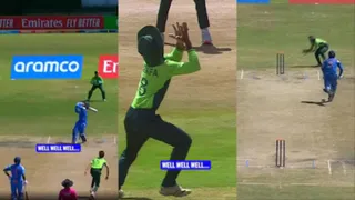 IND U19 vs PAK U19 ICC Men's U19 World Cup 2026: Pakistan Fielder Commits Fielding Error, Gives Vaibhav Sooryavanshi Two Lifelines | Watch