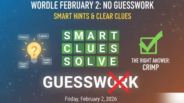 solve-wordle-february-2-without-guesswork-using-smart-hints-clear-clues-and-the-right-answer