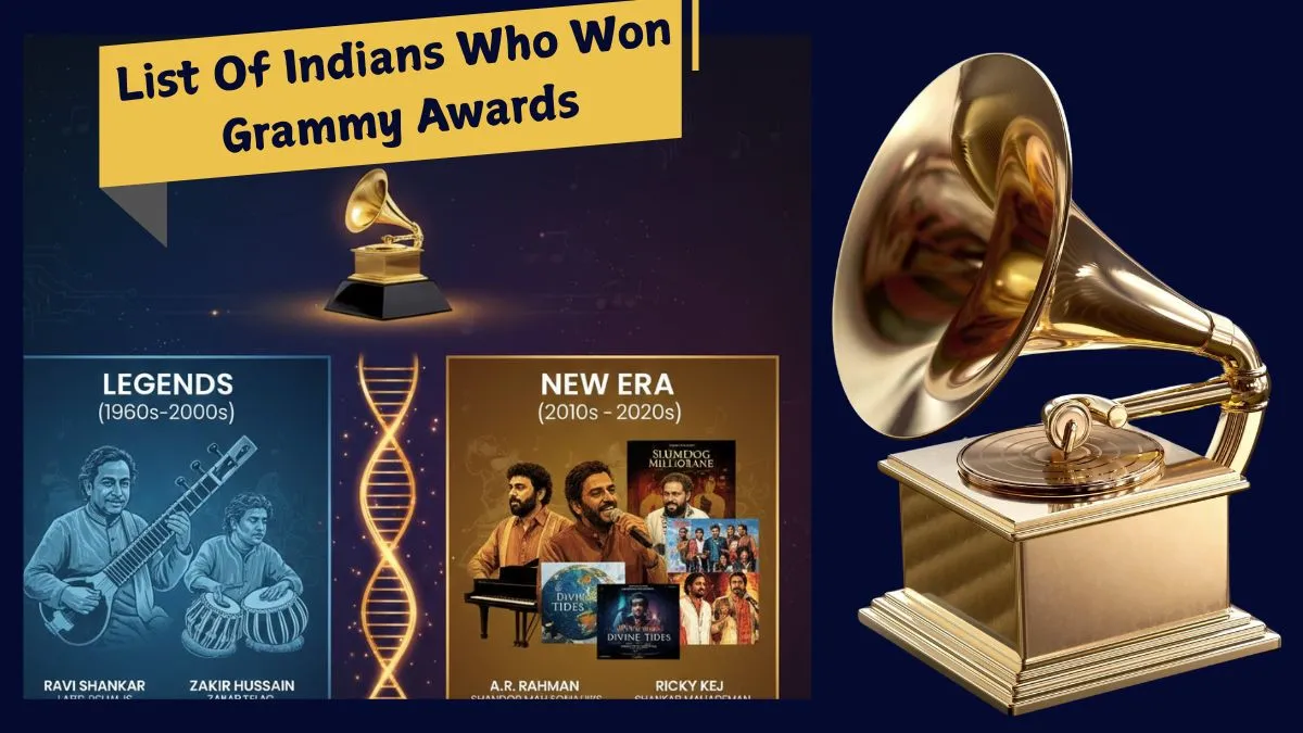 Complete List Of Indians Who Won Grammy Awards 1960 To 2026 And Their ...
