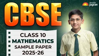 CBSE Class 10 Mathematics Sample Paper 2025-26: Download Basic, Standard Model Paper PDF Free