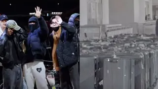 BTS Pile Of Silver Suitcases In Lisbon Leaves Internet Curious, ARMYs Ask 'Are They Moving Out?'