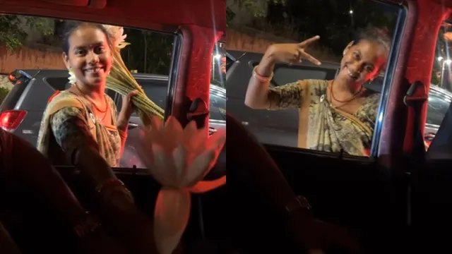 mumbai-womans-heartwarming-conversation-with-roadside-flower-girl-wins-hearts-online