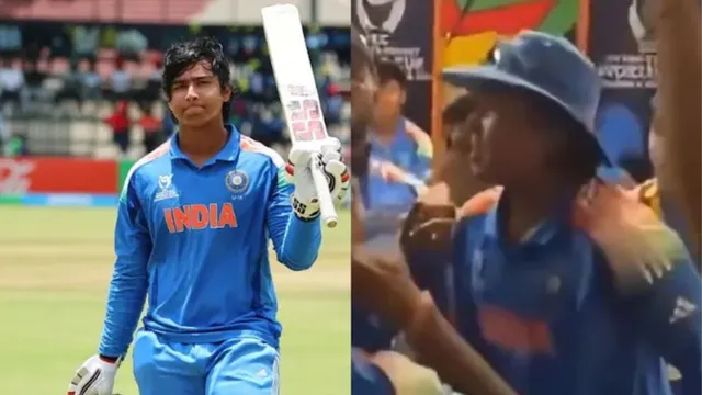 india-national-under19-cricket-team-vs-england-under19-cricket-team-match-scorecard-u19-world-cup-final-2026-vaibhav-sooryavanshi-leads-team-in-aggressive-celebrations-dances-to-bhojpuri-songs-watch