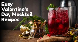 Easy Valentine’s Day Mocktail Recipes To Impress Your Partner