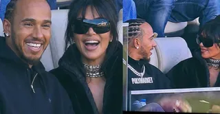 Are Kim Kardashian-Lewis Hamilton Dating? Viral Video From Super Bowl LX Sparks Buzz