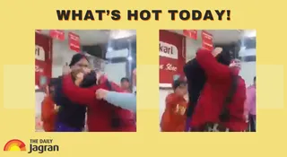 Wife Catches Husband With Girlfriend In Sonbhadra Mall, Extra-Marital Affair Leads To Ugly Fight | What's Hot Today