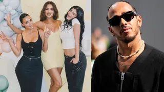 Kim Kardashian, Khloe And Kylie Jenner Attempt Titanic Challenge But Lewis Hamilton’s Reaction Steals Show In Viral Video