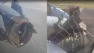 Arik Air Boeing 737 Engine Explodes Mid-Air, Makes Emergency Landing At Benin Airport | Watch
