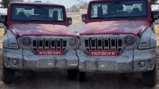 Mahindra Thar 3 Door Facelift Spied Again: Check Expected Design, Features, And Engine Specs
