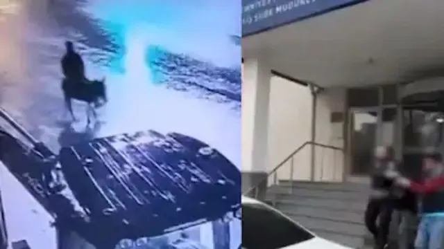 turkey-man-flees-on-donkey-after-looting-jwellery-shop-kayseri-video