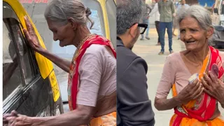 Mumbai Elderly Woman Who Washes Cars Gets Cash And Gift Surprise From Man, Her Reaction Touches 16 Million Hearts