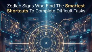 Top 6 Zodiac Signs Who Find The Smartest Shortcuts To Complete Difficult Tasks