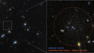 Scientists Spot Ghostly Galaxy With Minimal Starlight, Dominated By Dark Matter