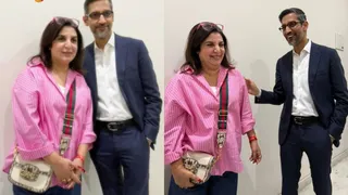 Farah Khan Meets Google CEO Sundar Pichai, Shares Candid Moments And Experience On Instagram |Photos
