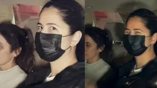 Katrina Kaif Makes First Public Appearance After Becoming Mother, Smiles And Waves At Paparazzi | Video