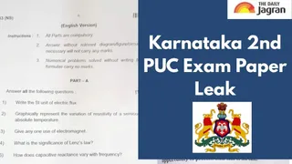 Karnataka 2nd PUC Exam: KSEAB Clarifies Claims Over 2nd PUC Question Paper Leak; Details