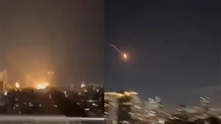 Iran-Israel War: Trump Releases Video Showing Iranian Missile Striking Tel Aviv After Khamenei's Death | WATCH