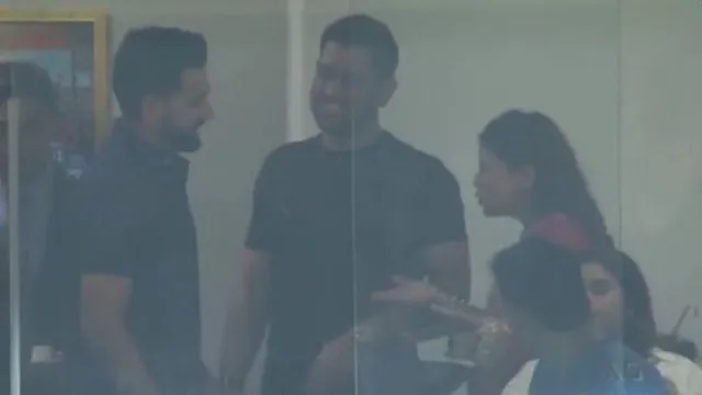 ms-dhoni-and-rohit-sharma-share-heartfelt-embrace-at-wankhede-stadium-during-ind-vs-eng-semifinal-watch