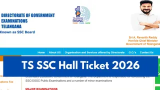 TS SSC Hall Ticket 2026: BSE To Release Telangana Class 10 Admit Card Soon At bse.telangana.gov.in