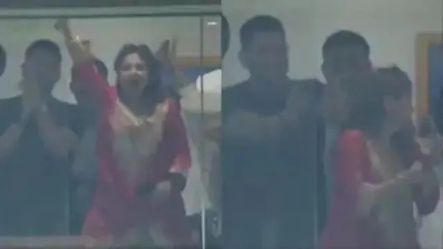 india-national-cricket-team-vs-england-national-cricket-team-match-scorecard-ms-dhonis-priceless-reaction-to-sakshis-animated-celebration-during-indeng-semi-goes-viral-watch