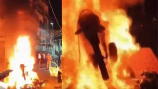 Uttam Nagar Holi Case: Protesters Set Car Ablaze, Block Metro Station After Man Beaten To Death, 8 Held | What We Know So Far