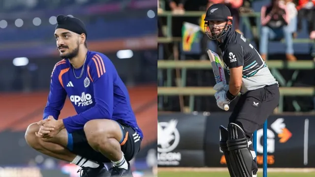t20-world-cup-2026-arshdeep-singh-penalised-by-icc-for-breaching-code-of-conduct-daryl-mitchell-controversy-ind-vs-nz-result-ahmedabad