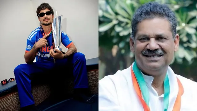 indian-cricket-team-win-icc-t20-world-cup-2026-title-ishan-kishan-response-on-kirti-azad-controversial-remark-on-teams-temple-visit-ahmedabad