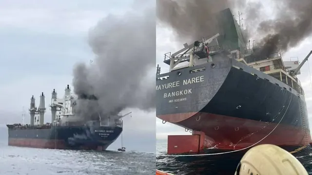 iran-war-thai-cargo-ship-mayuree-naree-attack-strait-of-hormuz-india-condemns-attack-iran-confirms-strike-20-crew-rescued-top-updates