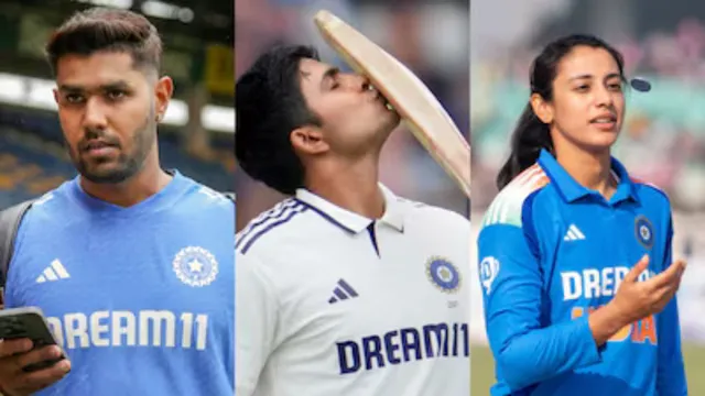 bcci-announces-annual-awards-winners-list-shubman-gill-smriti-mandhana-harshit-rana-rahul-dravid-roger-binny-naman