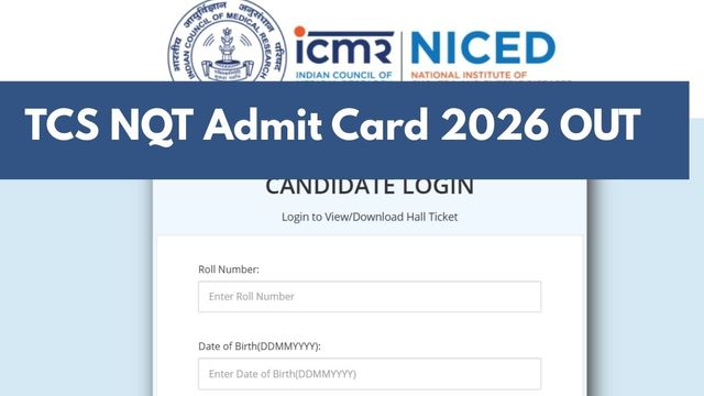 TCS NQT Admit Card 2026 Out: Download Tata Consultancy Services April ...