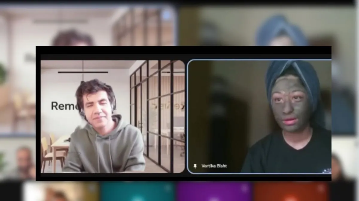 'Is That Seaweed' Gen Z Employee Joins Video Meeting In Face Mask Boss ...