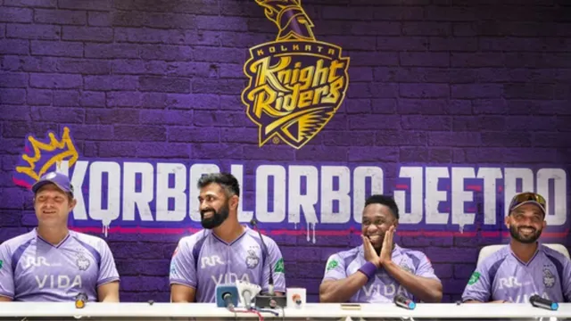 ipl-2026-i-had-2-chicks-at-home-dwayne-bravo-makes-kkr-press-conference-awkward-ajinkya-rahane-reminds-him-the-mics-are-on