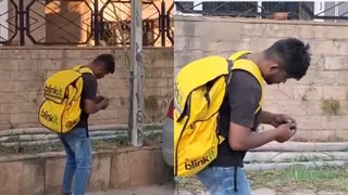 Watch | Chandigarh Delivery Boy Stands Motionless On Road For 2 Hours; People Call It 'Zombie Drug Effect'
