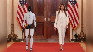 Melania Trump And Figure 03 Humanoid Robot Share The Red Carpet At The White House, Here's What You Need To Know