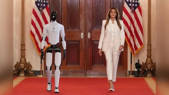 melania-trump-and-figure-03-humanoid-robot-share-the-red-carpet-at-the-white-house-heres-what-you-need-to-know