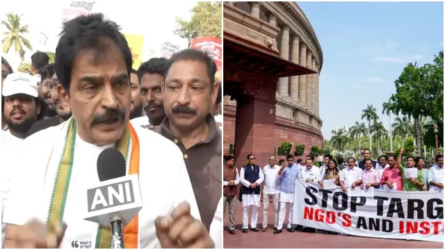 fcra-bill-kc-venugopal-led-kerala-protests-as-congress-mps-rushed-to-delhi-why-centre-deferred-bill-till-polls