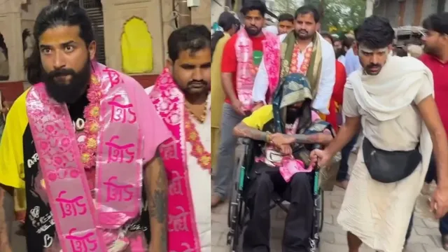 uk07-rider-anurag-dobhal-visits-premanand-ji-maharaj-after-tough-phase-seeks-blessings-in-a-wheelchair-video