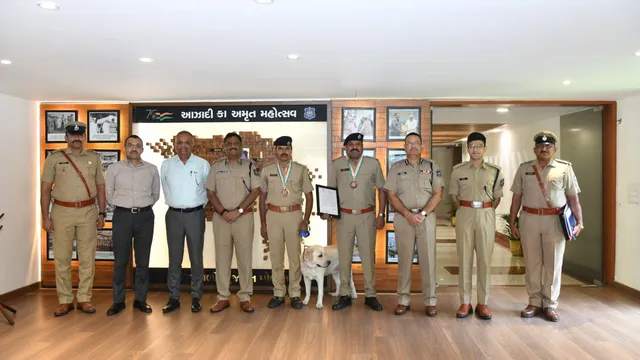 gujarat-police-dog-check-wins-gold-bronze-at-69th-all-india-police-duty-meet