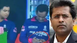 ipl-2026-controversy-rr-manager-under-fire-for-using-mobile-phone-in-dugout-lalit-modi-reacts